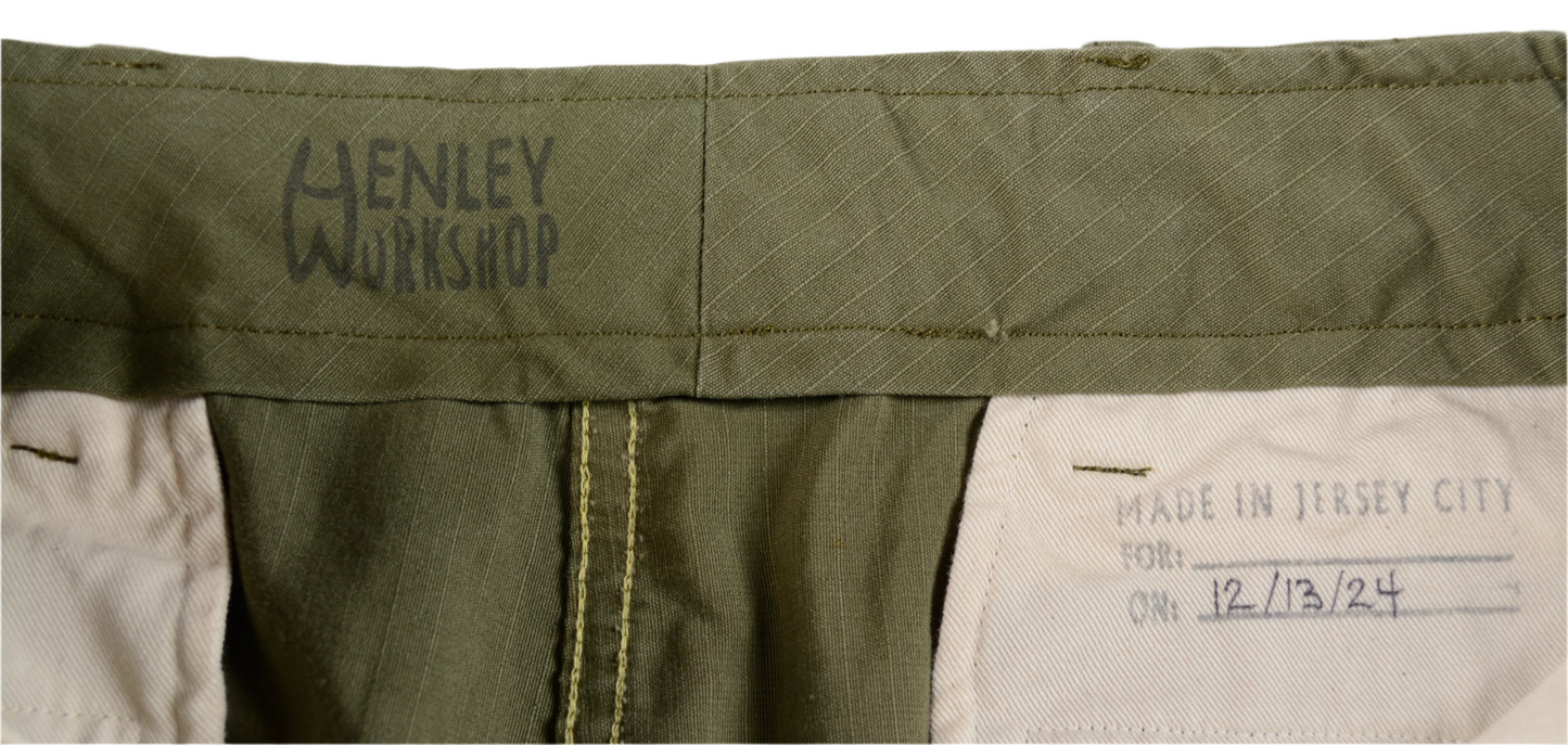 001 Chino, Repurposed Military Fabrics