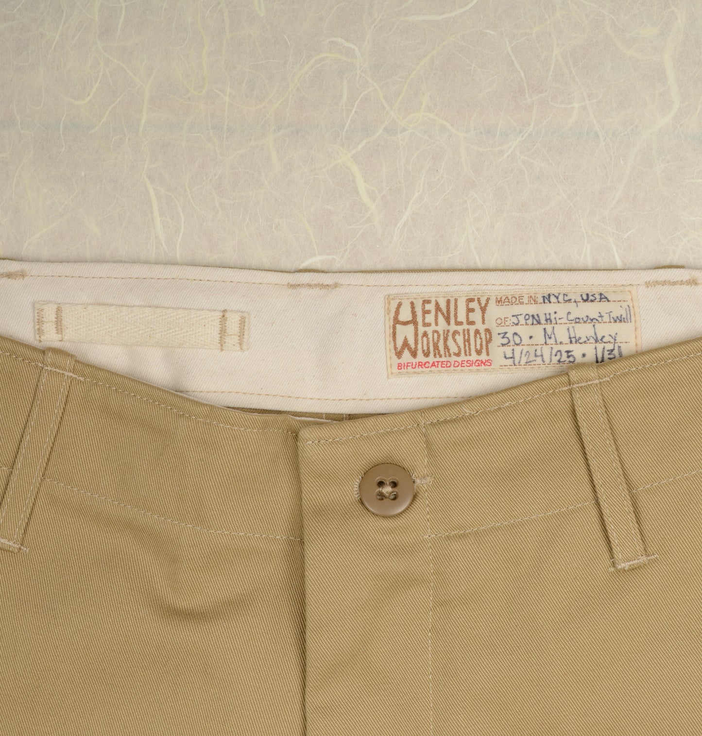 001 Chino, Rhino Cloth