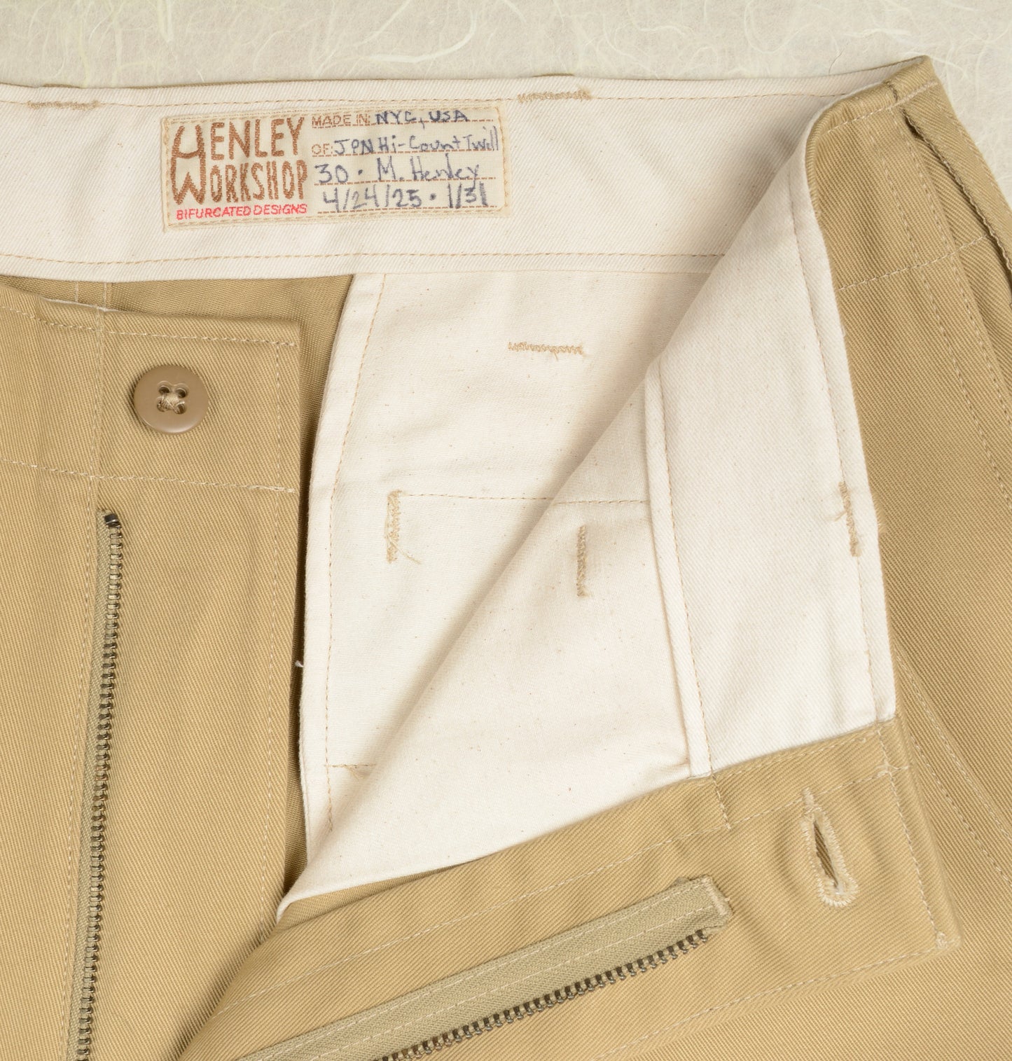 001 Chino, Rhino Cloth