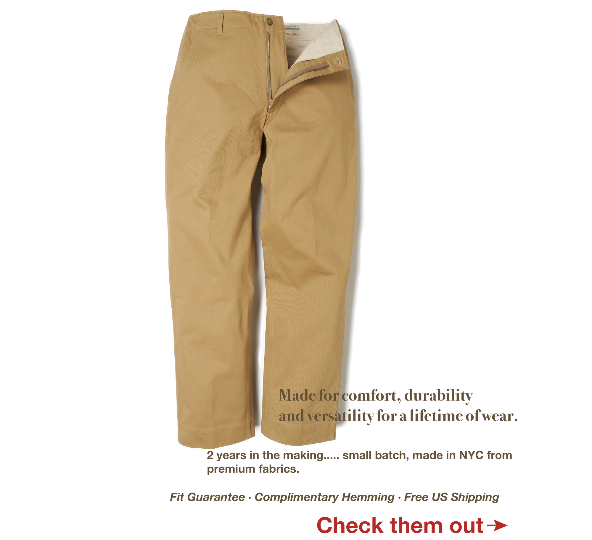 001 Chino, Rhino Cloth