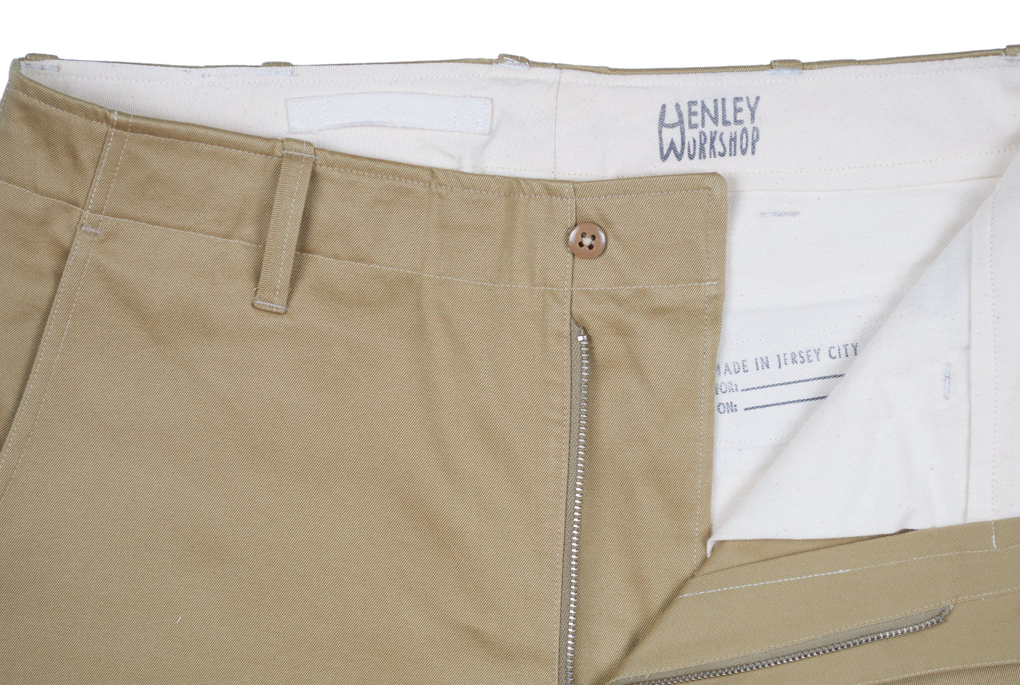 Custom Chinos Made in USA Hand Stamped