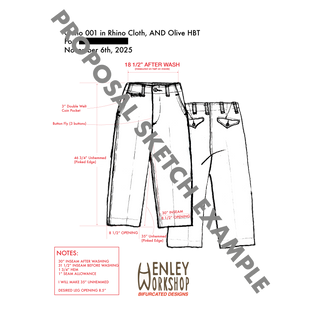 001 Chino, Made-To-Order